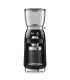 Smeg CGF11BLEU Molinillo de Café, 50's Style, Negro