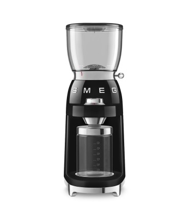 Smeg CGF11BLEU Molinillo de Café, 50's Style, Negro