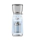 Smeg CGF11PBEU Molinillo de Café, 50's Style, Azul