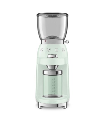 Smeg CGF11PGEU Molinillo de Café, 50's Style, Verde