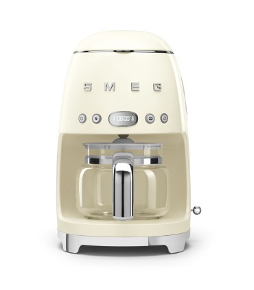 Smeg DCF02CREU Cafetera goteo, 50'Style, Crema