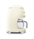 Smeg DCF02CREU Cafetera goteo, 50'Style, Crema