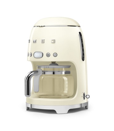 Smeg DCF02CREU Cafetera goteo, 50'Style, Crema