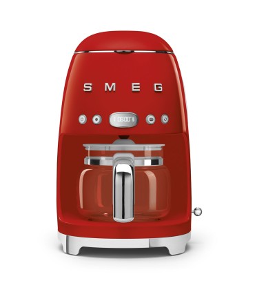 Smeg DCF02RDEU Cafetera goteo, 50'Style, Rojo