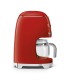 Smeg DCF02RDEU Cafetera goteo, 50'Style, Rojo