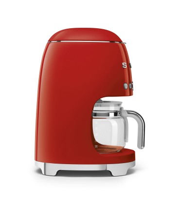 Smeg DCF02RDEU Cafetera goteo, 50'Style, Rojo