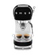 Smeg ECF02BLEU Cafetera Espresso, 50's Style, Negro