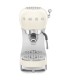 Smeg ECF02CREU Cafetera Espresso, 50's Style, Crema