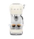 Smeg ECF02CREU Cafetera Espresso, 50's Style, Crema