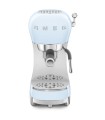 Smeg ECF02PBEU Cafetera Espresso, 50's Style, Azul