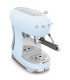 Smeg ECF02PBEU Cafetera Espresso, 50's Style, Azul