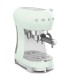 Smeg ECF02PGEU Cafetera Espresso, 50's Style, Verde