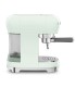Smeg ECF02PGEU Cafetera Espresso, 50's Style, Verde