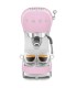 Smeg ECF02PKEU Cafetera Espresso, 50's Style, Rosa