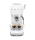 Smeg ECF02WHEU Cafetera Espresso, 50's Style, Blanco