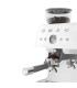 Smeg EGF03WHEU Cafetera espresso con molinillo integrado, 50's Style, Blanco