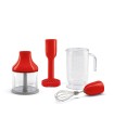 Smeg HBAC11RD Set accesorios batidora de mano, Rojo