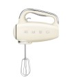 Smeg HMF01CREU Amasadora de varillas, 50's Style, Crema