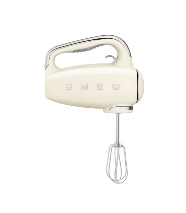 Smeg HMF01CREU Amasadora de varillas, 50's Style, Crema