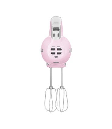 Smeg HMF01PKEU Amasadora de varillas, 50's Style, Rosa
