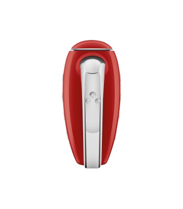 Smeg HMF01RDEU Amasadora de varillas, 50's Style, Rojo