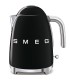 Smeg KLF03BLEU Hervidor, 50's Style, Negro