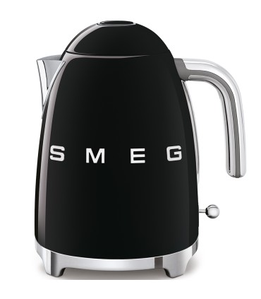 Smeg KLF03BLEU Hervidor, 50's Style, Negro