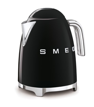Smeg KLF03BLEU Hervidor, 50's Style, Negro