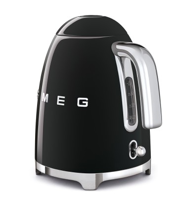 Smeg KLF03BLEU Hervidor, 50's Style, Negro