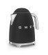 Smeg KLF03BLMEU Hervidor, 50's Style, Negro Mate