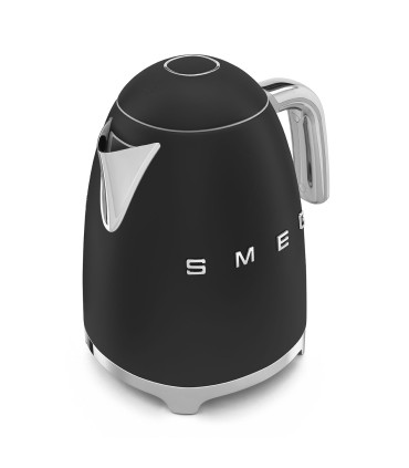 Smeg KLF03BLMEU Hervidor, 50's Style, Negro Mate