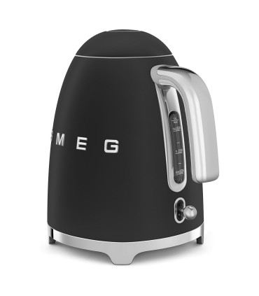 Smeg KLF03BLMEU Hervidor, 50's Style, Negro Mate