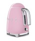 Smeg KLF03PKEU Hervidor, 50's Style, Rosa
