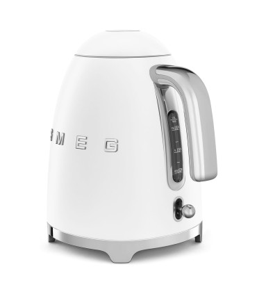 Smeg KLF03WHMEU Hervidor, 50's Style, Blanco Mate