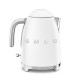 Smeg KLF03WHMEU Hervidor, 50's Style, Blanco Mate