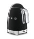 Smeg KLF04BLEU Hervidor, 50's Style, Negro