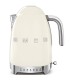 Smeg KLF04CREU Hervidor, 50's Style, Crema