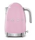 Smeg KLF04PKEU Hervidor, 50's Style, Rosa