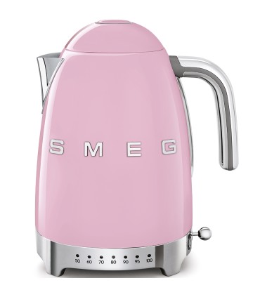 Smeg KLF04PKEU Hervidor, 50's Style, Rosa