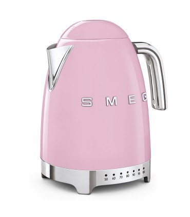 Smeg KLF04PKEU Hervidor, 50's Style, Rosa