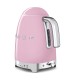 Smeg KLF04PKEU Hervidor, 50's Style, Rosa