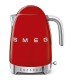 Smeg KLF04RDEU Hervidor, 50's Style, Rojo