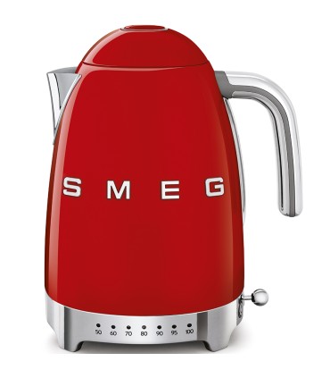 Smeg KLF04RDEU Hervidor, 50's Style, Rojo