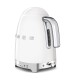 Smeg KLF04WHEU Hervidor, 50's Style, Blanco