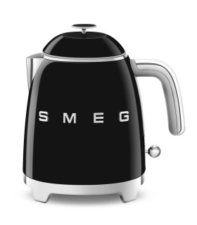 Smeg KLF05BLEU Mini Hervidor, 50's Style, Negro