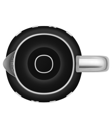 Smeg KLF05BLEU Mini Hervidor, 50's Style, Negro