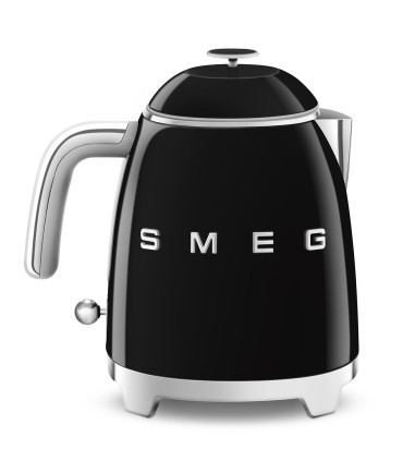 Smeg KLF05BLEU Mini Hervidor, 50's Style, Negro