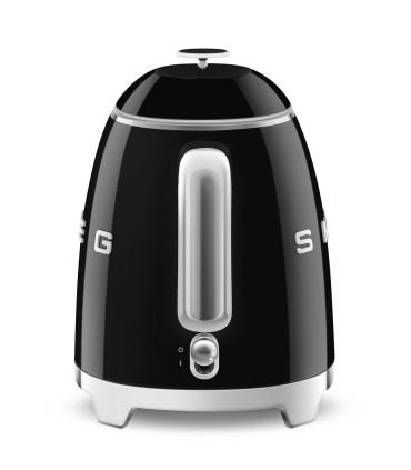 Smeg KLF05BLEU Mini Hervidor, 50's Style, Negro