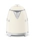 Smeg KLF05CREU Mini Hervidor, 50's Style, Crema