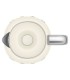 Smeg KLF05CREU Mini Hervidor, 50's Style, Crema
